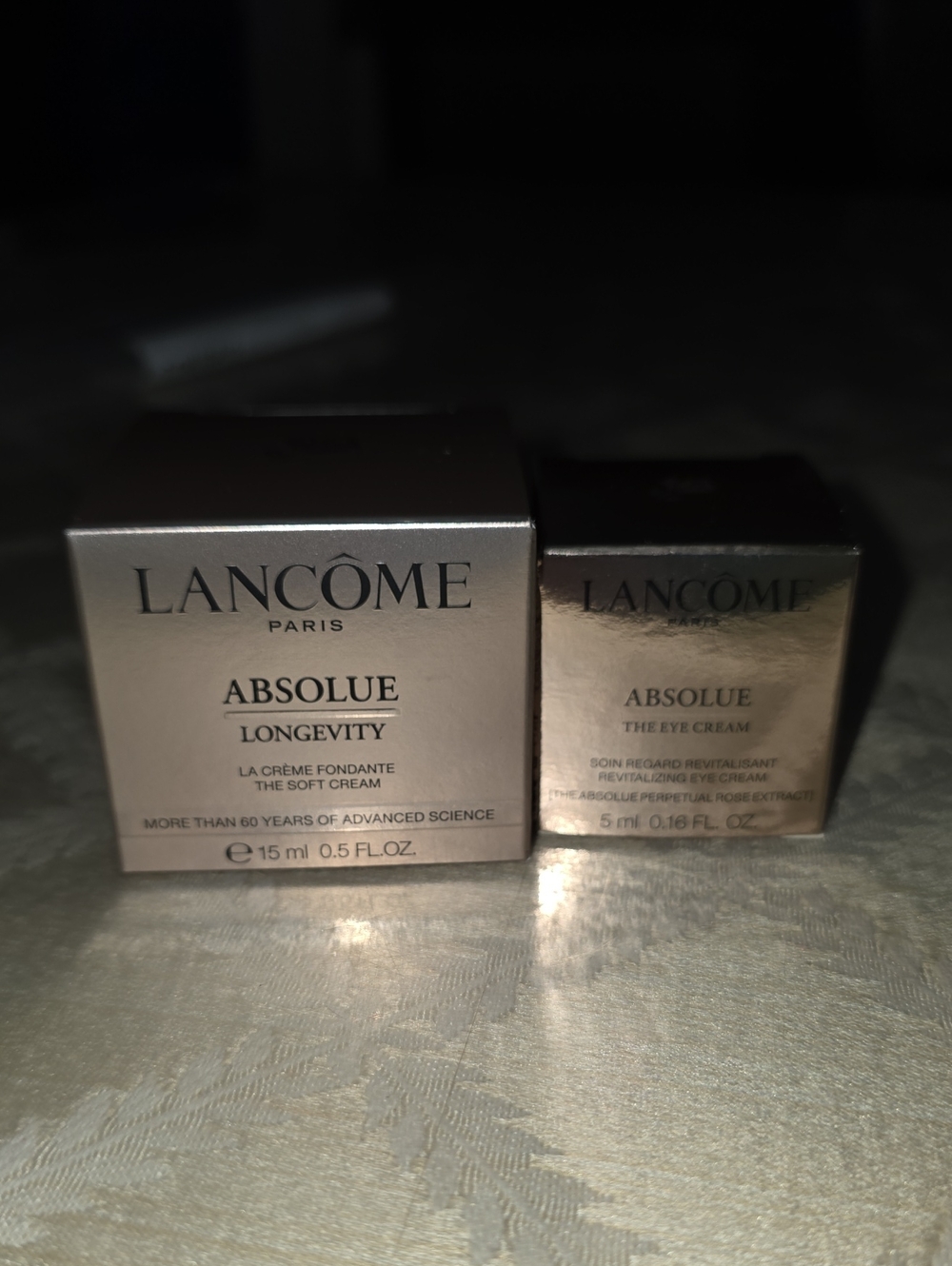 LANCOME Absolue Longevity Cream & Absolute The Eye Cream